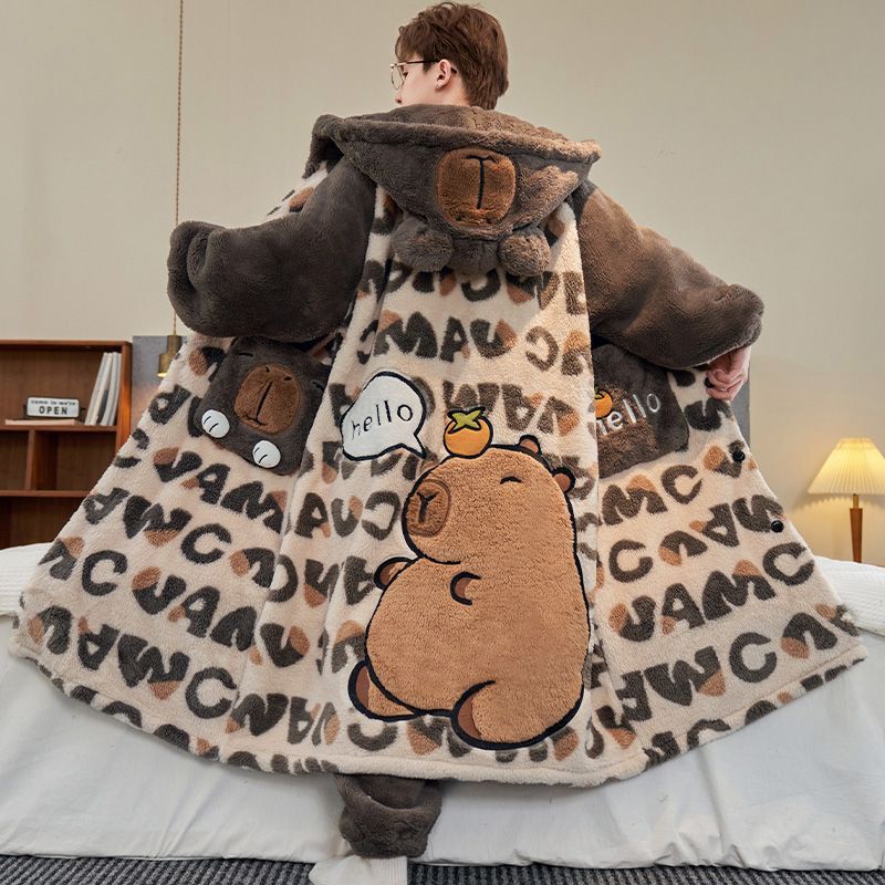 Oversized Panda Pattern Men Wi - Winter Clothing Pk review and price