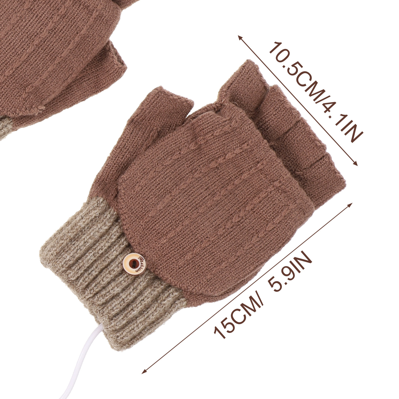 1Pair Heated Winter Gloves Ele - Heated Gloves Electric review and price