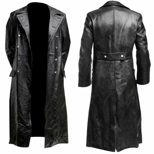 Leather Jacket Men Winter Flee - Winter Clothing Pk review and price